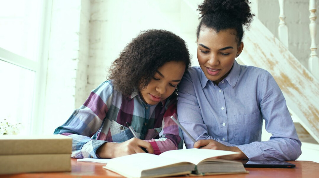 diverse students learning together